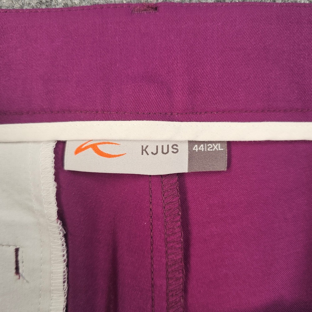 Kjus Ladies Addu Shorts Berry Purple TechnoTwill Golf Performance Size 44 2XL - Picture 5 of 10